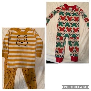 2 pairs Hanna Andersson Character PJs